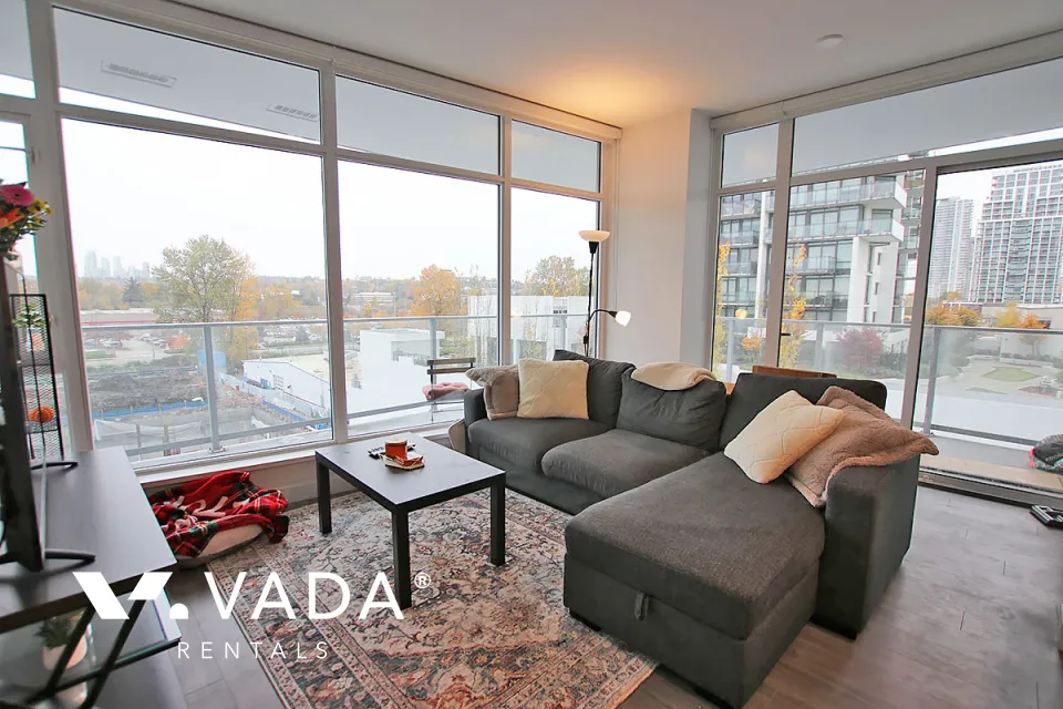 Lumina Waterfall in Brentwood - 2 Bedroom Apartment For Rent in Burnaby at 501 - 2311 Beta Avenue, Burnaby, BC, V5C 0M1