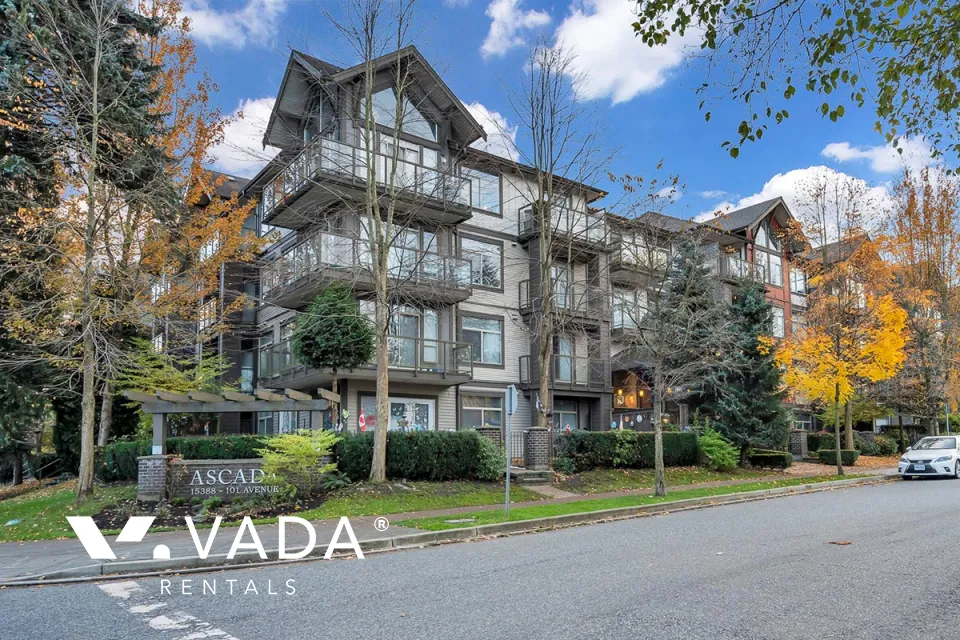 Ascada in Guildford - 2 Bedroom Apartment For Rent in Surrey at 103 - 15388 101 Avenue, Surrey, BC