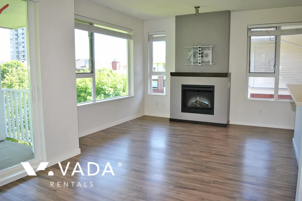 Collage in Brentwood - 2 Bedroom Apartment For Rent in Burnaby at 413 - 4723 Dawson Street, Burnaby, BC