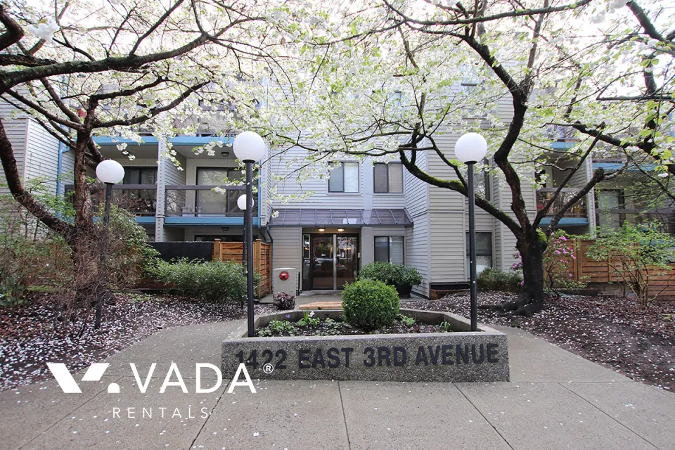 La Contessa in Grandview Woodland - 1 Bedroom Apartment For Rent in Vancouver at 209 - 1422 East 3rd Avenue, Vancouver, BC