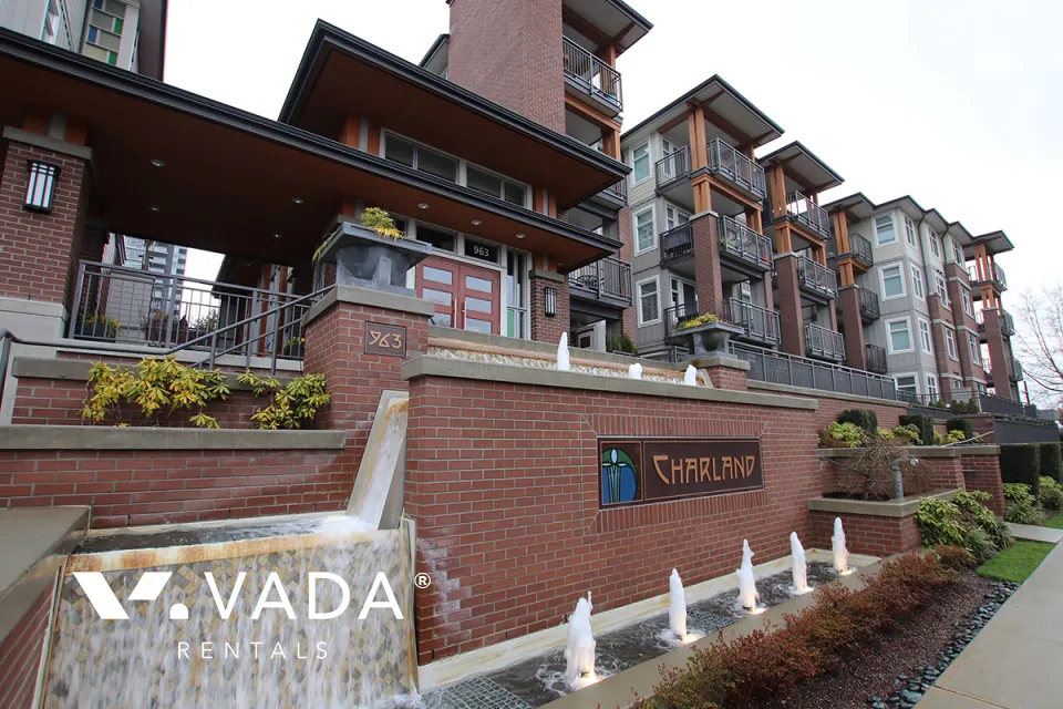 Charland in Central Coquitlam - 2 Bedroom Apartment For Rent in Coquitlam at 2406 - 963 Charland Avenue, Coquitlam, BC