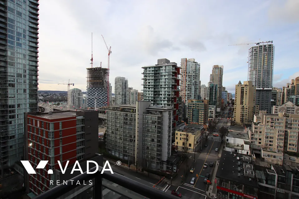 Oscar in Yaletown - Furnished 1 Bedroom Apartment For Rent in Vancouver at 1908 - 1295 Richards Street, Vancouver, BC
