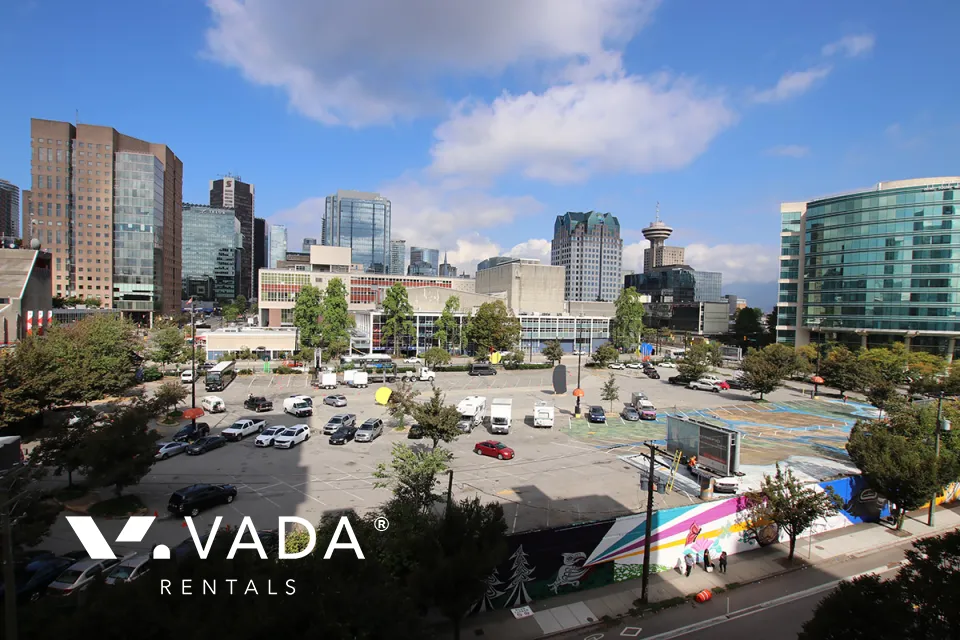 Cosmo in Downtown - 1 Bedroom Apartment For Rent in Vancouver at 810 - 161 West Georgia Street, Vancouver, BC