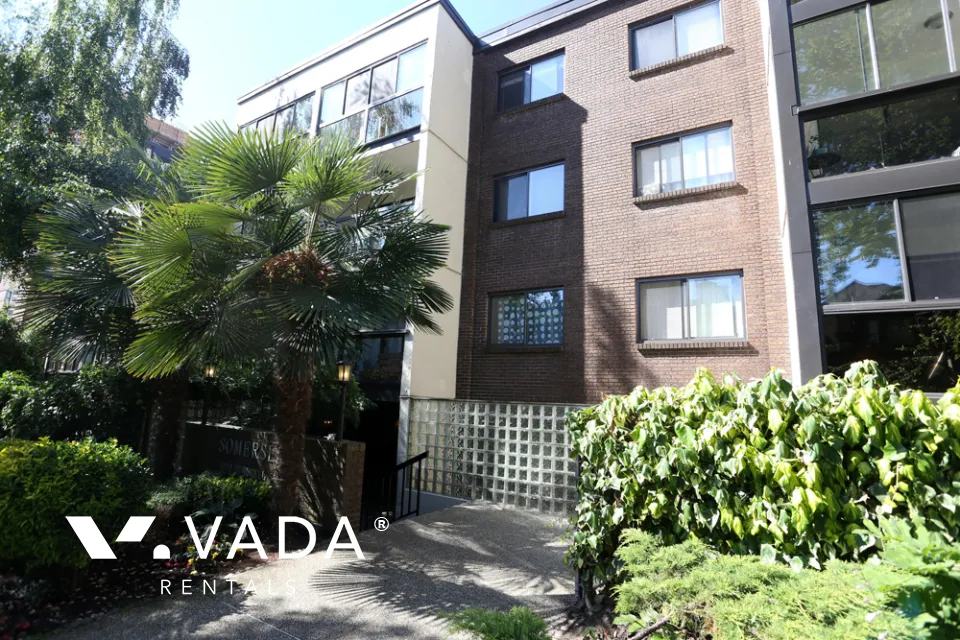 Somerset in The West End - 2 Bedroom Apartment For Rent in Vancouver at 104 - 1140 Pendrell Street, Vancouver, BC