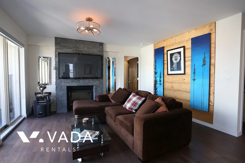Mondrian in Downtown - Furnished 2 Bedroom Apartment For Rent in Vancouver at 2902 - 969 Richards Street, Vancouver, BC
