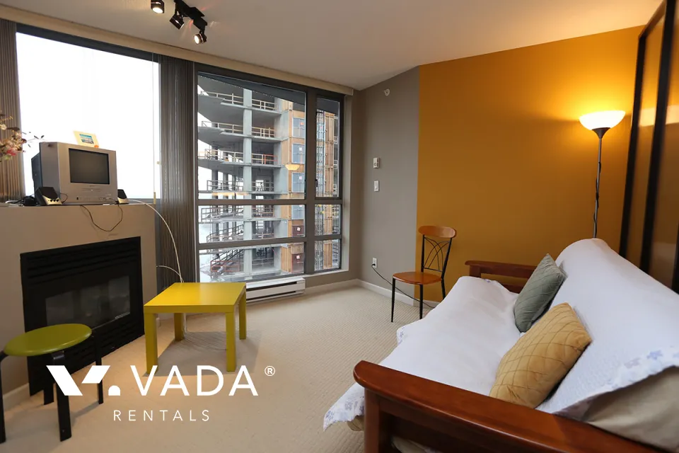 The 501 in Yaletown - Furnished Studio For Rent in Vancouver at 2110 - 501 Pacific Street, Vancouver, BC