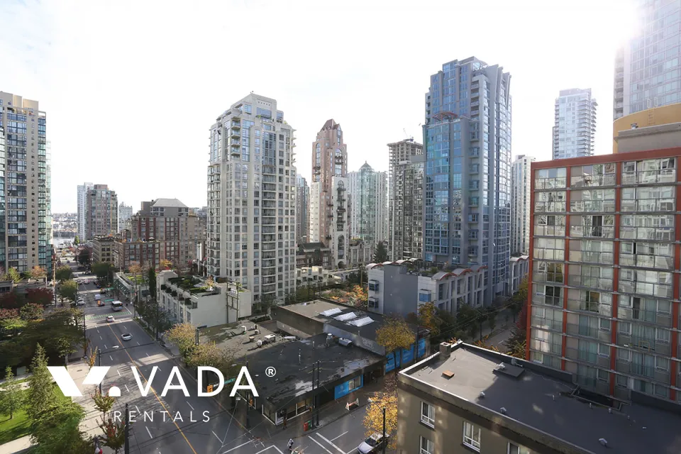 Brava in Downtown - Furnished 2 Bedroom Apartment For Rent in Vancouver at 907 - 1199 Seymour Street, Vancouver, BC