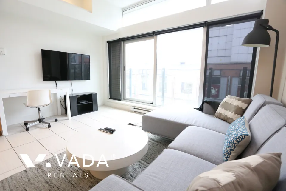 33 West Pender in Gastown - Furnished 1 Bedroom Apartment For Rent in Vancouver at 409 - 33 West Pender Street, Vancouver, BC