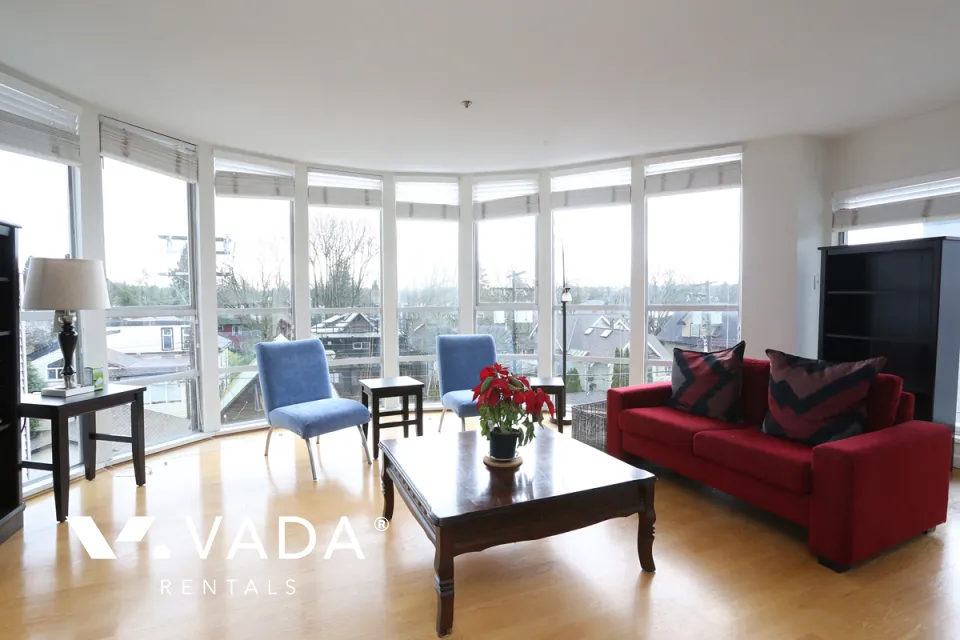 2815 Yew in Kitsilano - Furnished 2 Bedroom Apartment For Rent in Vancouver at 401 - 2815 Yew Street, Vancouver, BC