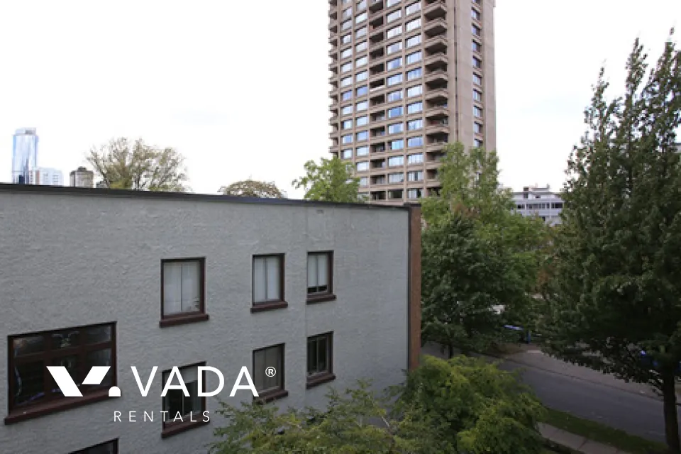 The Jetson in The West End - 1 Bedroom Apartment For Rent in Vancouver at 404 - 1277 Nelson Street, Vancouver, BC