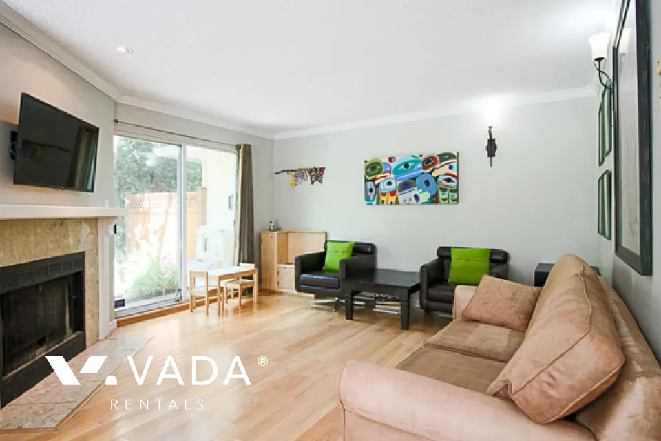 Welton Court in Riley Park - Furnished 3 Bedroom Townhouse For Rent in Vancouver at 3 - 4295 Sophia Street, Vancouver, BC