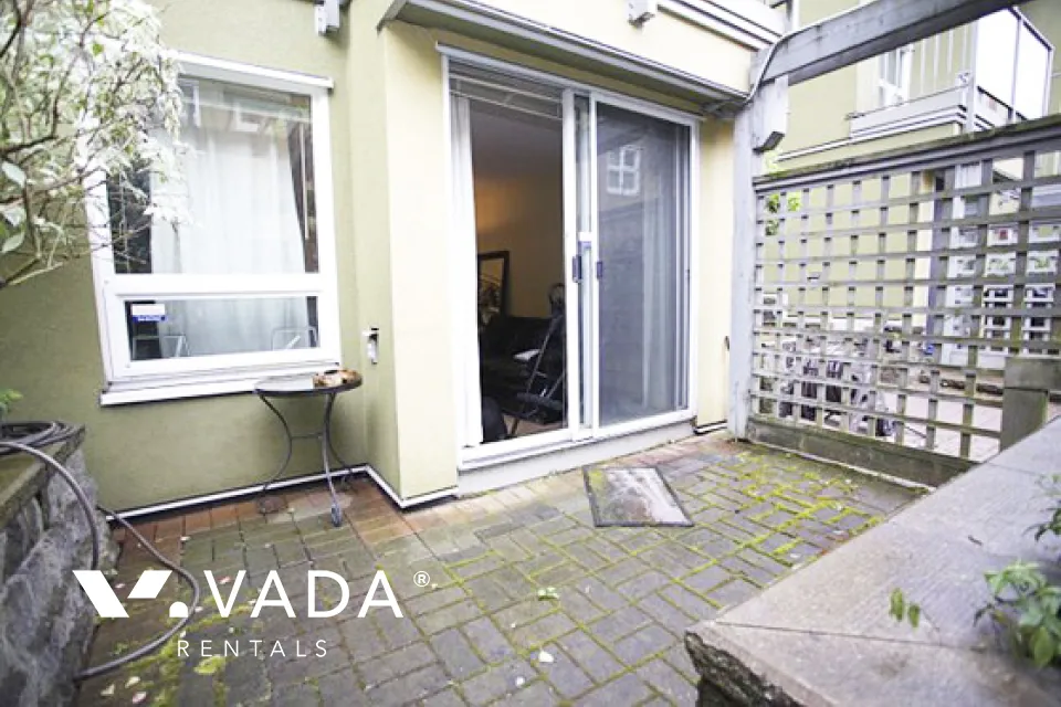 Dover Pointe in Fairview - 1 Bedroom Townhouse For Rent in Vancouver at 9 - 795 West 8th Avenue, Vancouver, BC