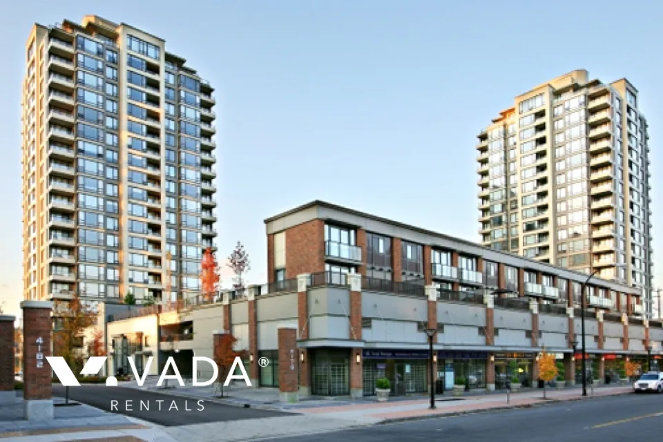 Tandem in Brentwood - Furnished 1 Bedroom Apartment For Rent in Burnaby at 901 - 4182 Dawson Street, Burnaby, BC