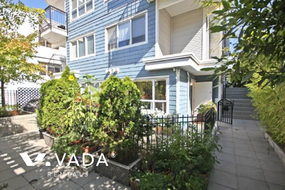 Octona in Kitsilano - Furnished 2 Bedroom Townhouse For Rent in Vancouver at 2442 West 4th Avenue, Vancouver, BC