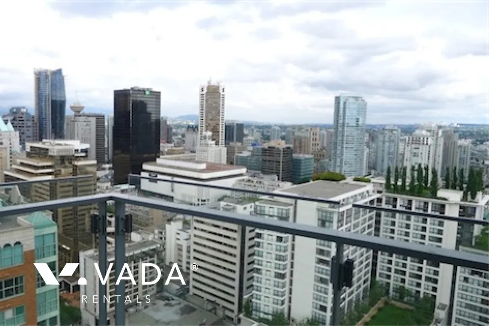 Patina in The West End - 2 Bedroom Apartment For Rent in Vancouver at 3007 - 1028 Barclay Street, Vancouver, BC