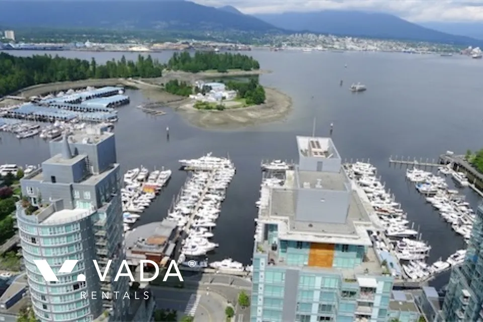 West Pender Place in Coal Harbour - 2 Bedroom Apartment For Rent in Vancouver at 3301 - 1499 West Pender Street, Vancouver, BC