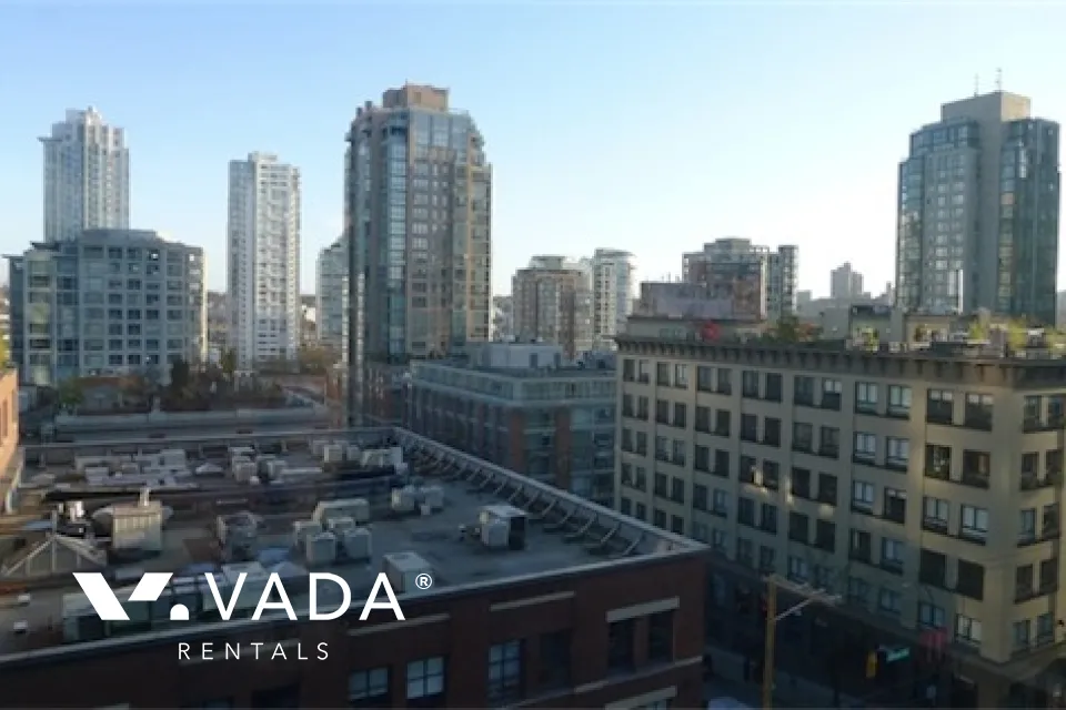 City Crest in Yaletown - 1 Bedroom Apartment For Rent in Vancouver at 806 - 1155 Homer Street, Vancouver, BC