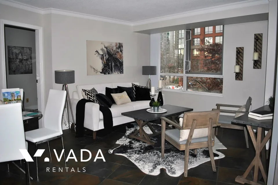 Concordia I in Yaletown - 3 Bedroom Apartment For Rent in Vancouver at 2C - 199 Drake Street, Vancouver, BC