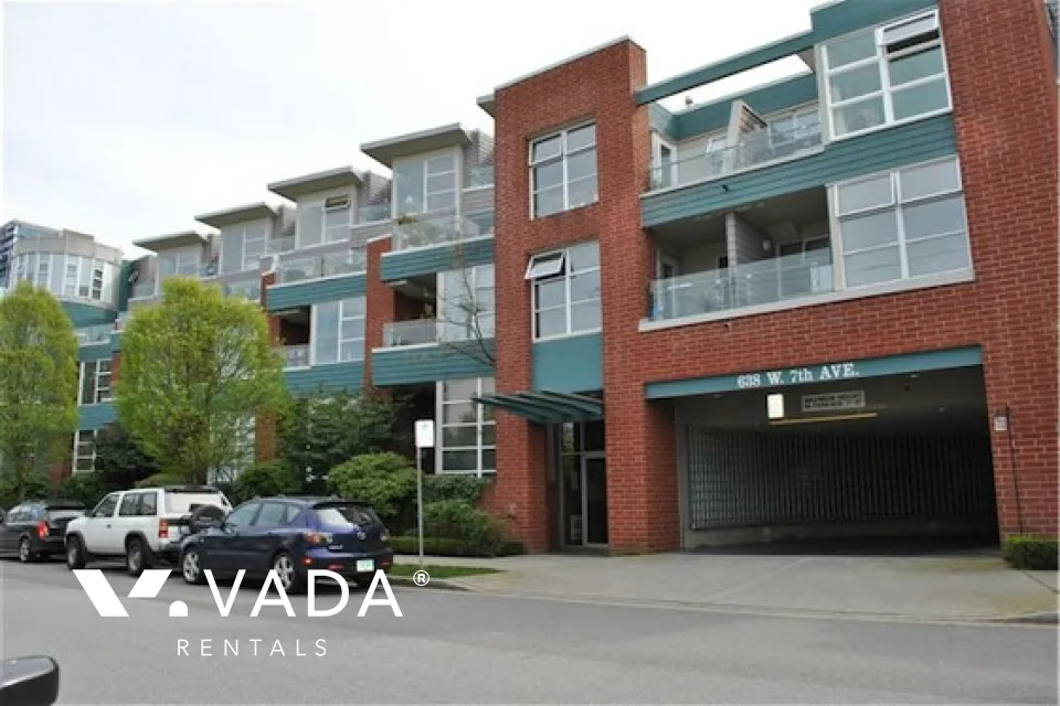 Omega City Homes in Fairview - 1 Bedroom Apartment For Rent in Vancouver at 210 - 638 West 7th Avenue, Vancouver, BC