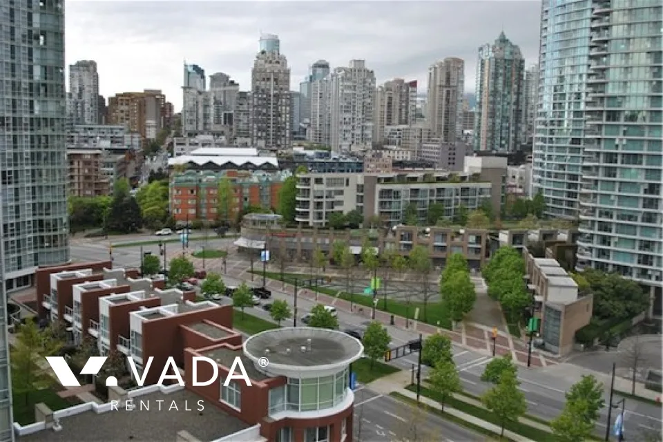 Quaywest in Yaletown - 2 Bedroom Apartment For Rent in Vancouver at 1605 - 1067 Marinaside Crescent, Vancouver, BC