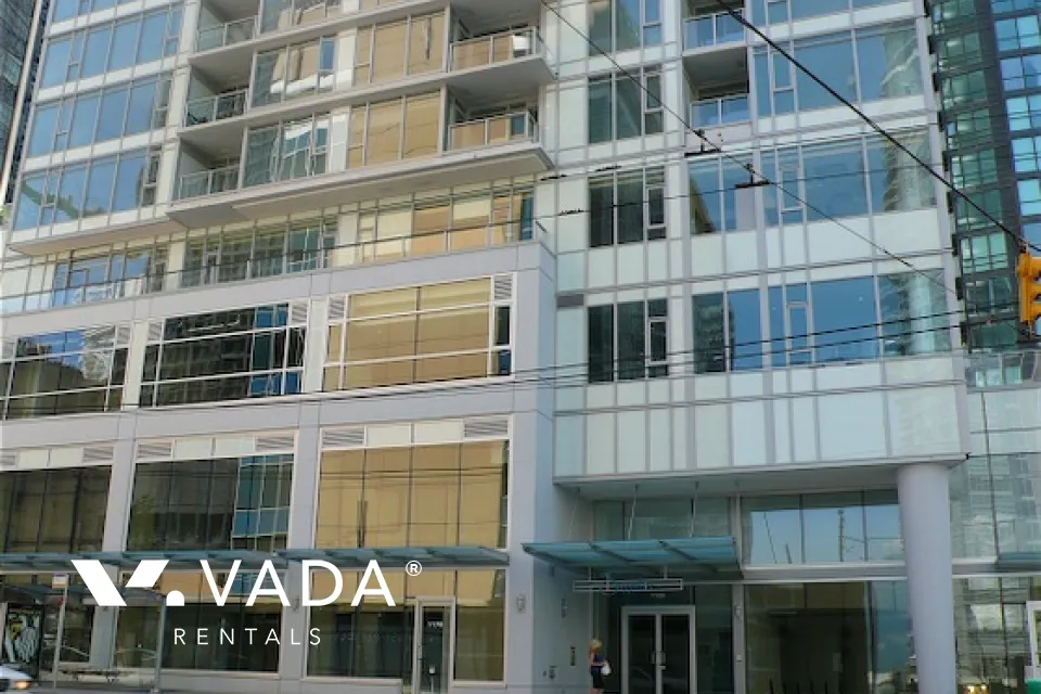 Sapphire in Coal Harbour - 1 Bedroom Apartment For Rent in Vancouver at 1803 - 1188 West Pender Street, Vancouver, BC