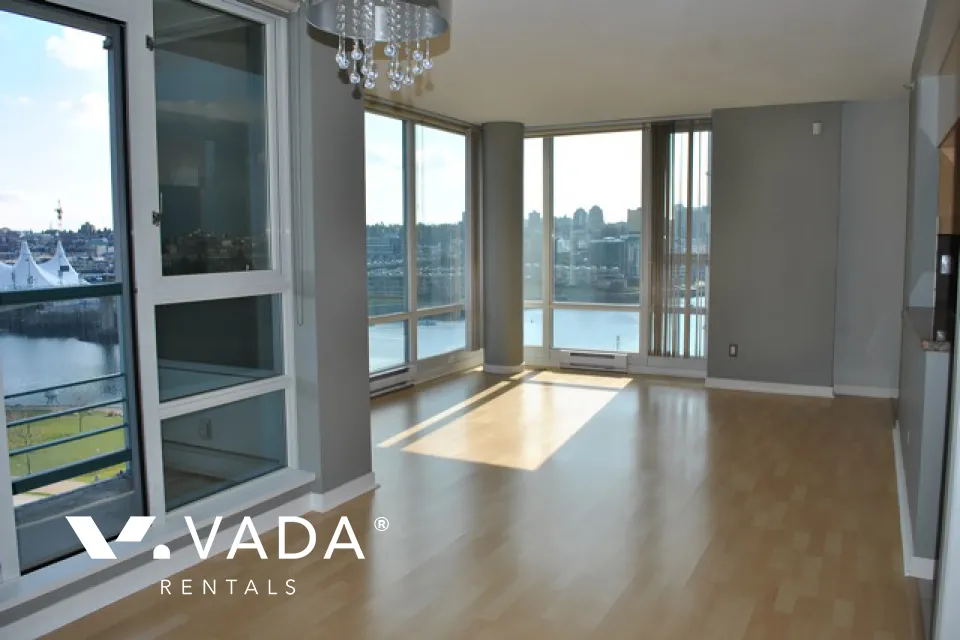 Quaywest in Yaletown - 1 Bedroom Apartment For Rent in Vancouver at 1201 - 1067 Marinaside Crescent, Vancouver, BC