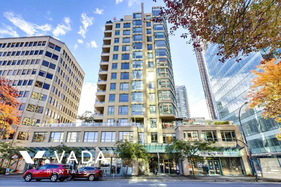 Altadena in Downtown - 1 Bedroom Penthouse For Rent in Vancouver at PH5 - 1238 Burrard Street, Vancouver, BC