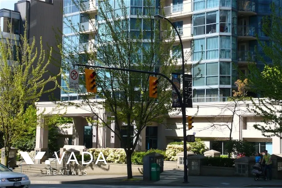 Palais Georgia in Coal Harbour - 2 Bedroom Apartment For Rent in Vancouver at 604 - 1415 West Georgia Street, Vancouver, BC