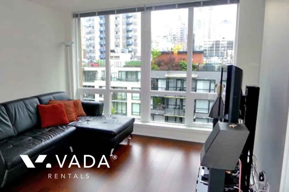 Donovan in Yaletown - 1 Bedroom Apartment For Rent in Vancouver at 805 - 1055 Richards Street, Vancouver, BC