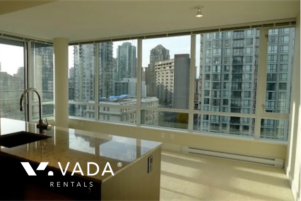Richards in Downtown - 2 Bedroom Apartment For Rent in Vancouver at 1403 - 1088 Richards Street, Vancouver, BC