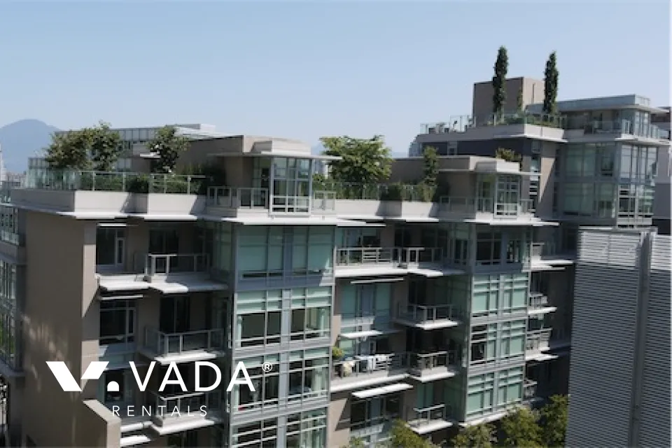 Bridge in Olympic Village - 1 Bedroom Apartment For Rent in Vancouver at 602 - 1616 Columbia Street, Vancouver, BC