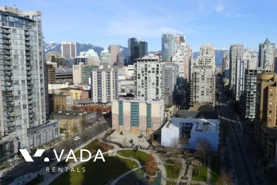 Eden in Yaletown - 2 Bedroom Apartment For Rent in Vancouver at 2102 - 1225 Richards Street, Vancouver, BC