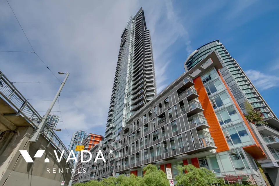 The Mark in Yaletown - Furnished 1 Bedroom Apartment For Rent in Vancouver at 507 - 1372 Seymour Street, Vancouver, BC, V6B 0L1