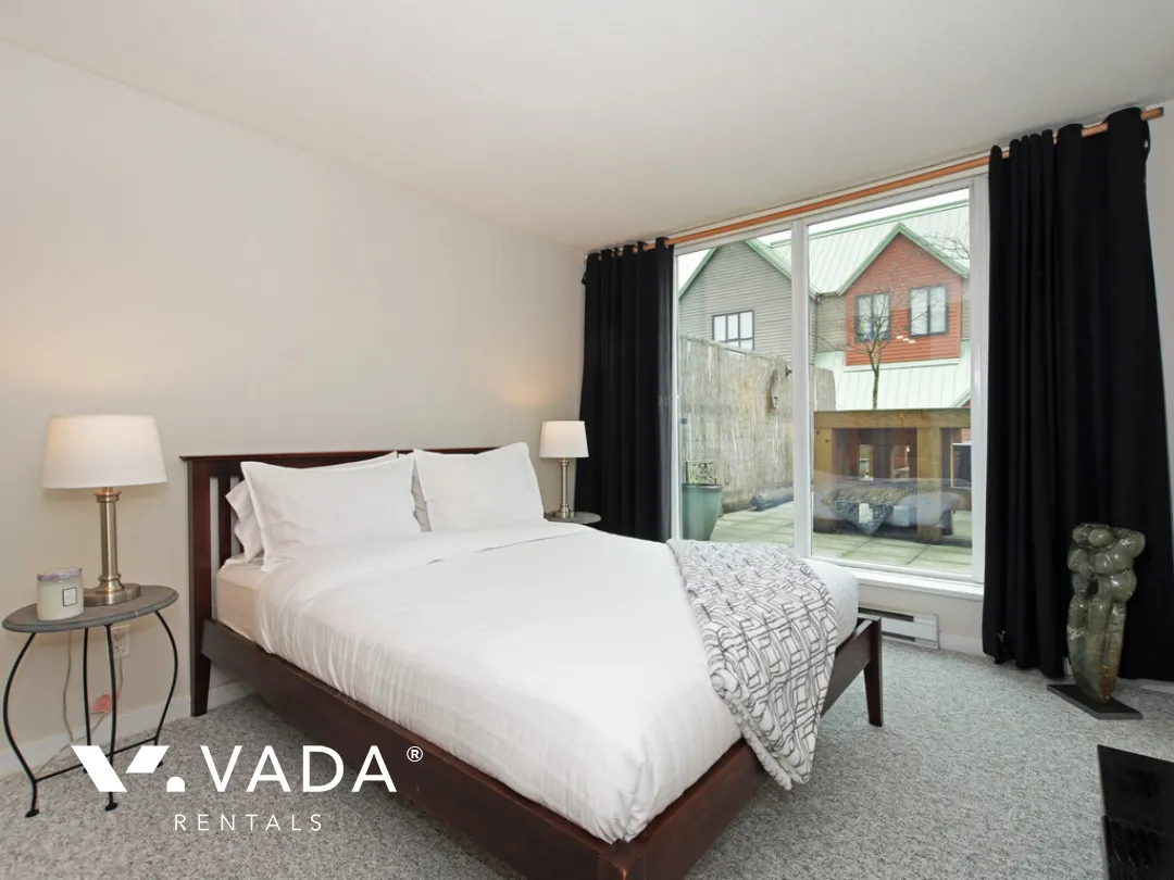 Brighton in Southeast False Creek - Furnished 2 Bedroom Apartment For Rent in Vancouver at 303 - 120 Milross Avenue, Vancouver, BC