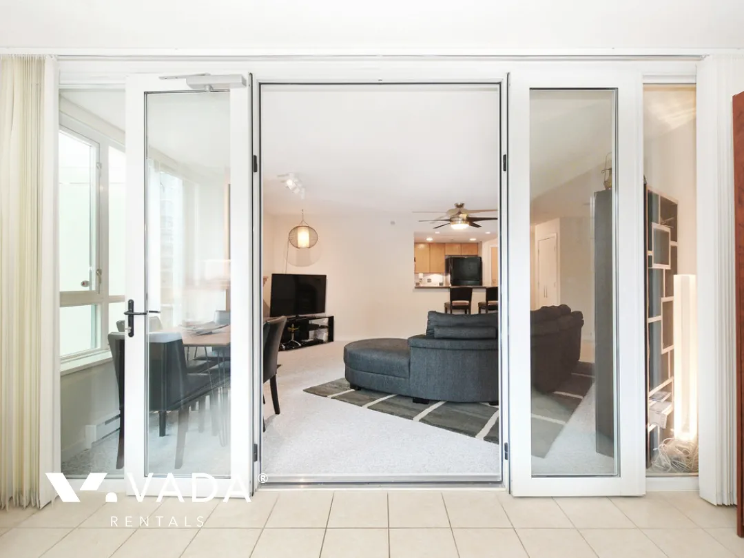 Brighton in Southeast False Creek - Furnished 2 Bedroom Apartment For Rent in Vancouver at 303 - 120 Milross Avenue, Vancouver, BC