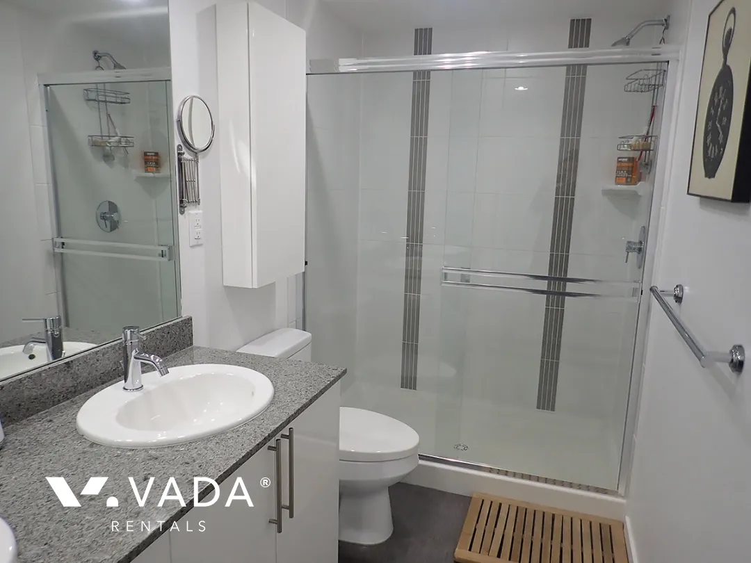 Nahanni in Port Moody Centre - Furnished 2 Bedroom Apartment For Rent in Port Moody at 506 - 660 Nootka Way, Port Moody, BC