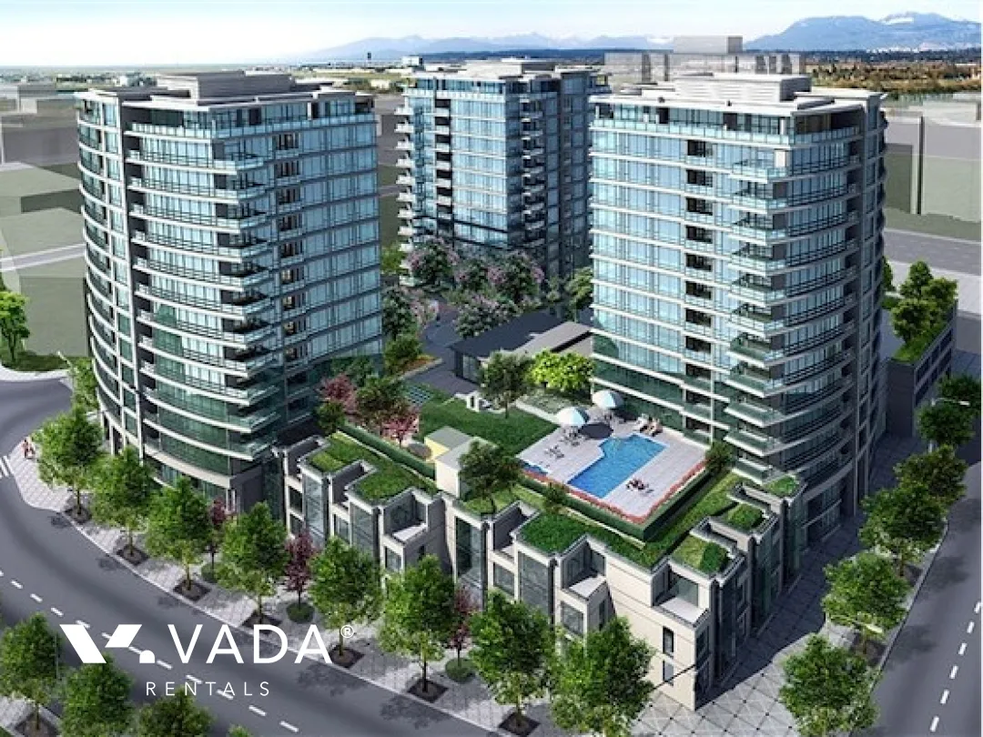 FLO in Brighouse - 1 Bedroom Apartment For Rent in Richmond at 1702 - 7362 Elmbridge Way, Richmond, BC