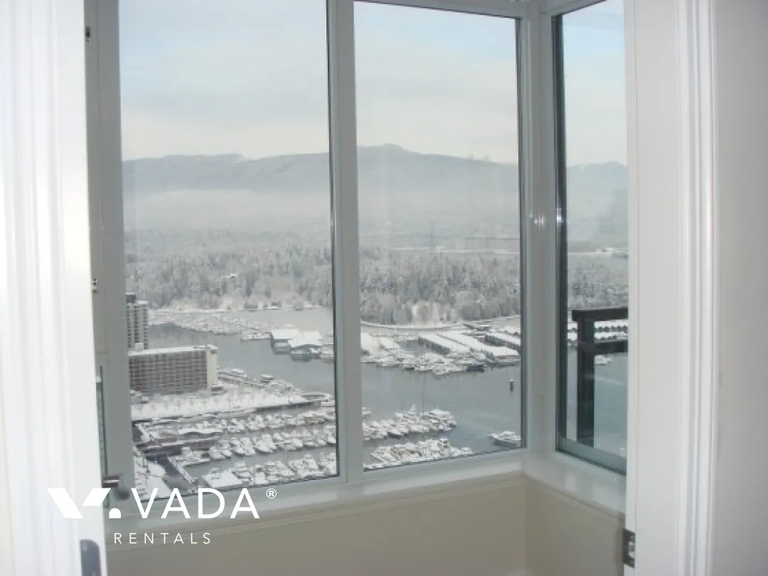 Ritz in Coal Harbour - 3 Bedroom Apartment For Rent in Vancouver at 3204 - 1211 Melville Street, Vancouver, BC