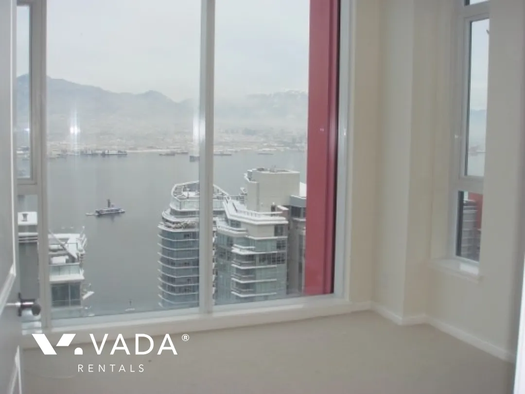 Ritz in Coal Harbour - 3 Bedroom Apartment For Rent in Vancouver at 3204 - 1211 Melville Street, Vancouver, BC
