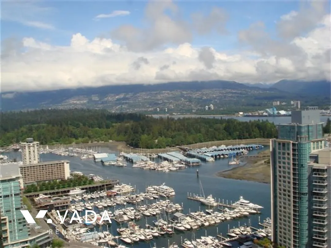 Ritz in Coal Harbour - 3 Bedroom Apartment For Rent in Vancouver at 3204 - 1211 Melville Street, Vancouver, BC