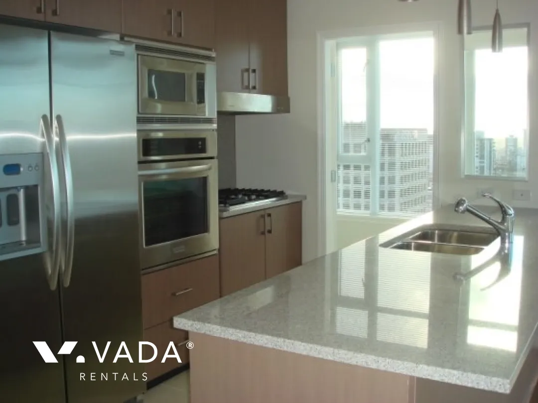 Ritz in Coal Harbour - 3 Bedroom Apartment For Rent in Vancouver at 3002 - 1211 Melville Street, Vancouver, BC