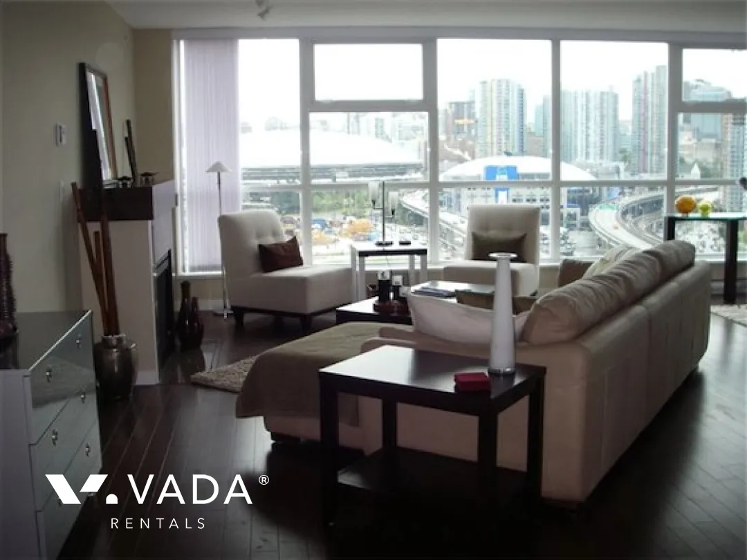 Creekside in Mount Pleasant East - Furnished 2 Bedroom Apartment For Rent in Vancouver at 1606 - 125 Milross Avenue, Vancouver, BC