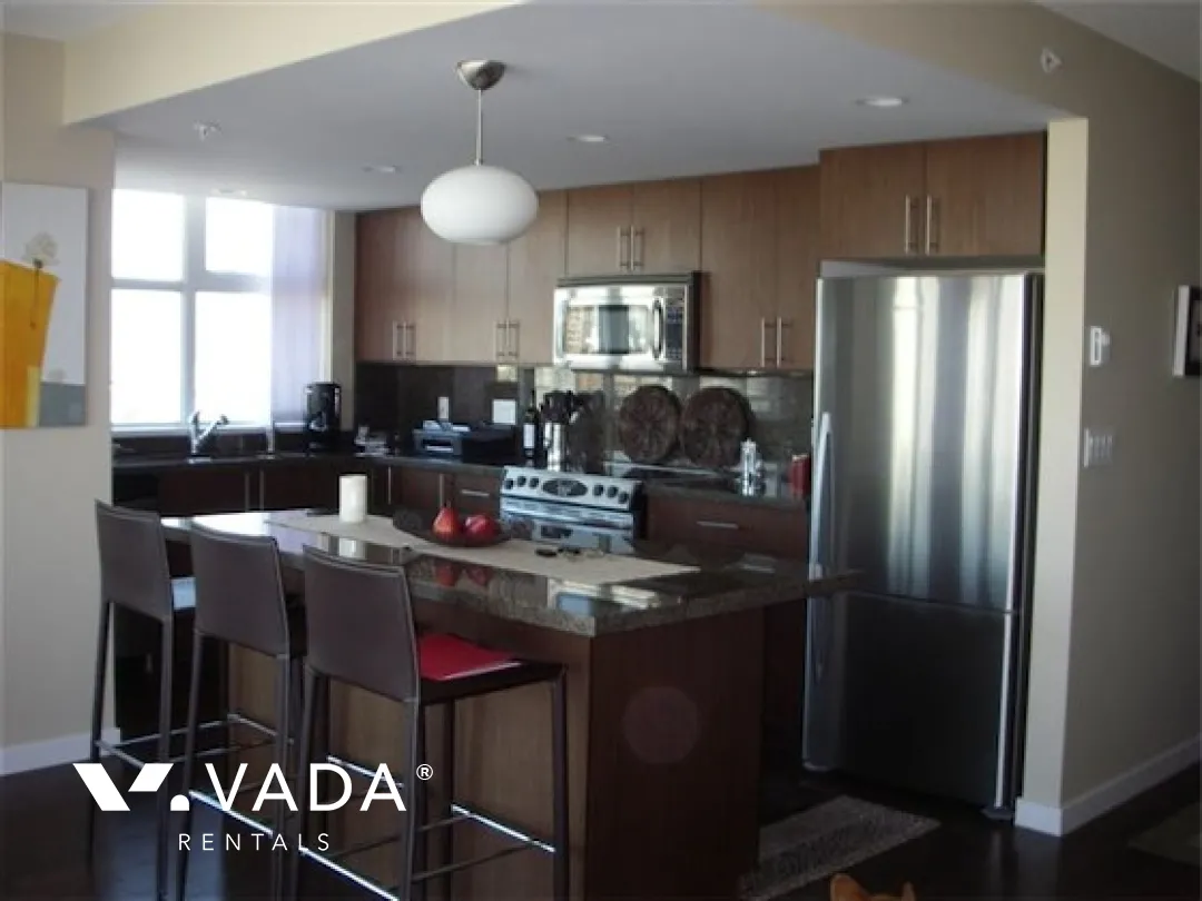 Creekside in Mount Pleasant East - Furnished 2 Bedroom Apartment For Rent in Vancouver at 1606 - 125 Milross Avenue, Vancouver, BC