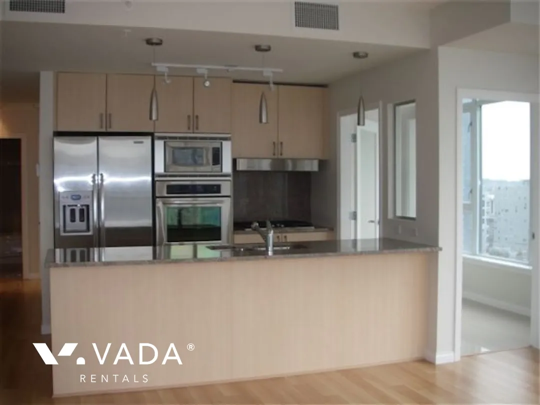 Ritz in Coal Harbour - 3 Bedroom Apartment For Rent in Vancouver at 2702 - 1211 Melville Street, Vancouver, BC