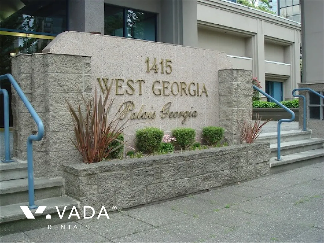 Palais Georgia in Coal Harbour - 2 Bedroom Apartment For Rent in Vancouver at 2201 - 1415 West Georgia Street, Vancouver, BC