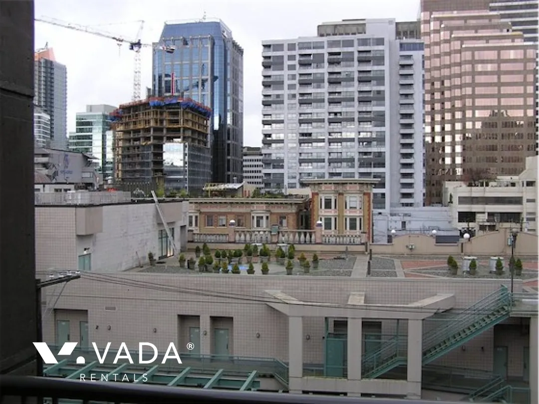City View in Downtown - 1 Bedroom Apartment For Rent in Vancouver at 609 - 1045 Haro Street, Vancouver, BC