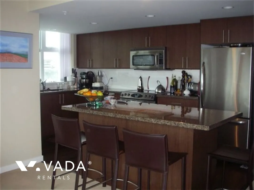 Creekside in Mount Pleasant East - Furnished 2 Bedroom Apartment For Rent in Vancouver at 706 - 125 Milross Avenue, Vancouver, BC