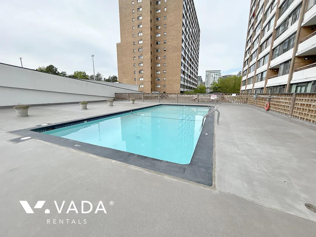 Regency Park Towers in Brighouse - 1 Bedroom Apartment For Rent in Richmond at 606 - 6651 Minoru Boulevard, Richmond, BC, V6Y 1Z2