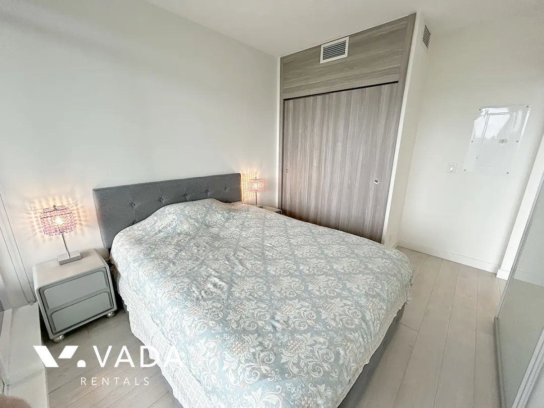 Concord Brentwood Hillside East in Brentwood - Furnished 1 Bedroom Apartment For Rent in Burnaby at 601 - 4890  Lougheed Highway, Burnaby, BC, V5C 0N2