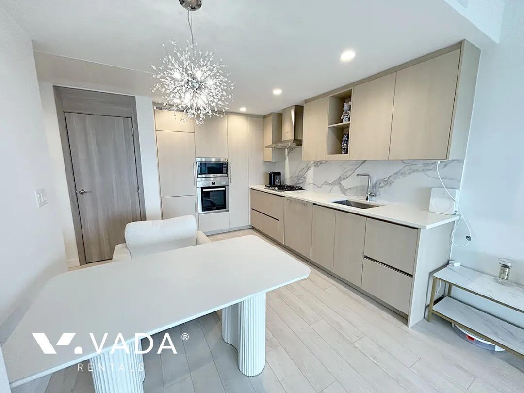 Concord Brentwood Hillside East in Brentwood - Furnished 1 Bedroom Apartment For Rent in Burnaby at 601 - 4890  Lougheed Highway, Burnaby, BC, V5C 0N2